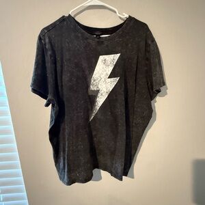 Simply Vera Vera Wang Black T-Shirt